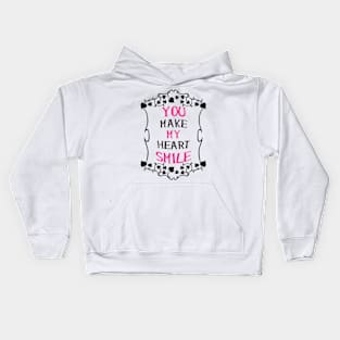 valentines day by chakibium Kids Hoodie